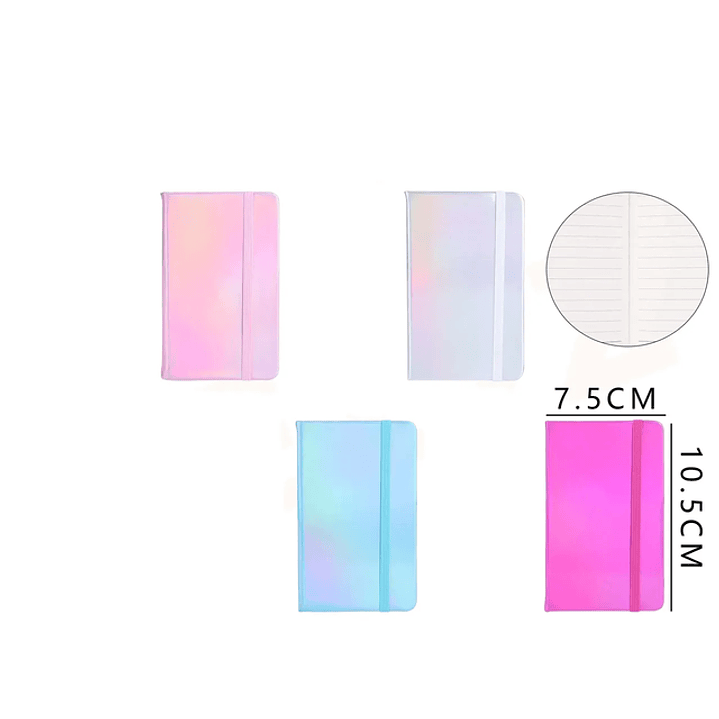 Libreta Degrade 10.5*7.5cm A7 1