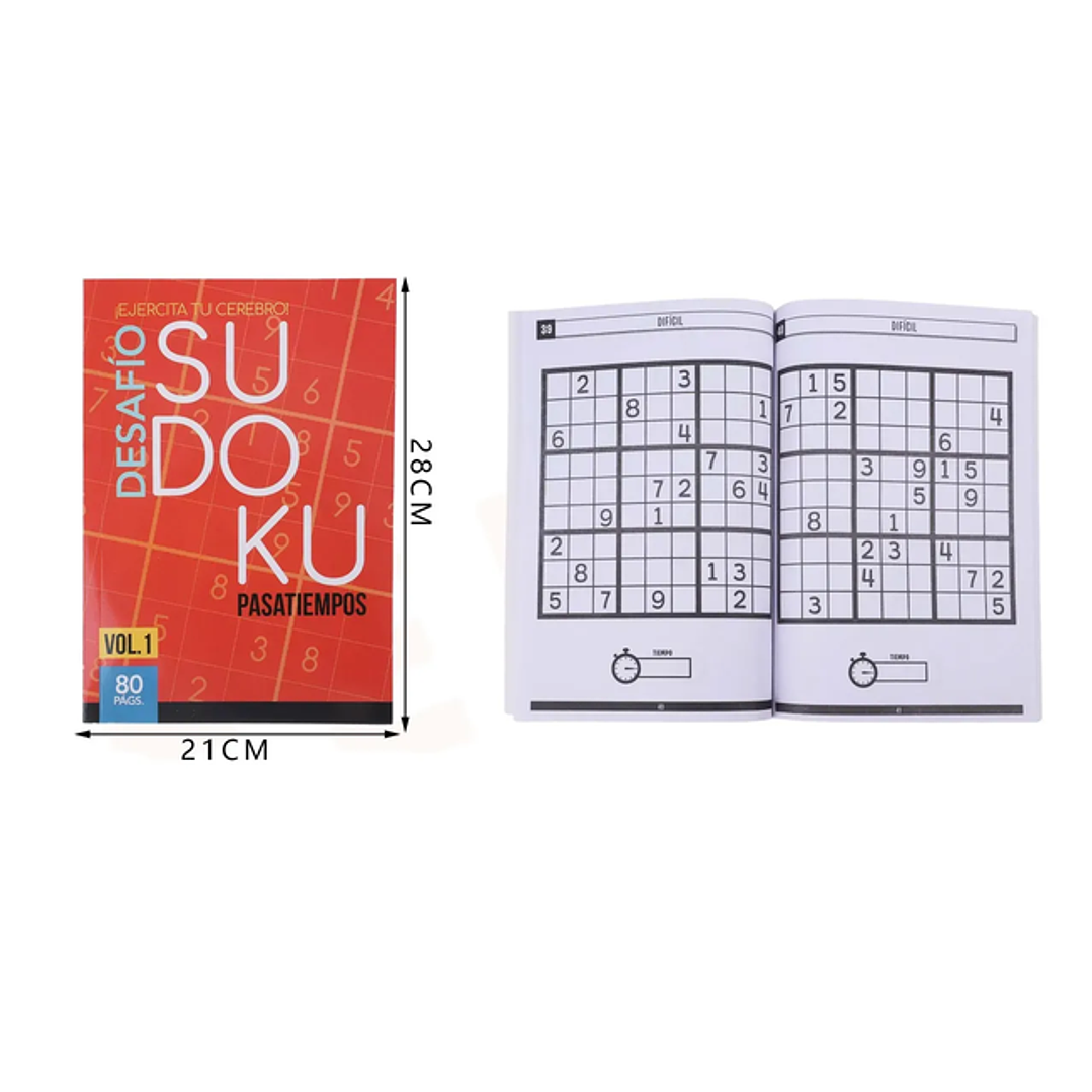 Sudoku Naranjo 80Hojas 1