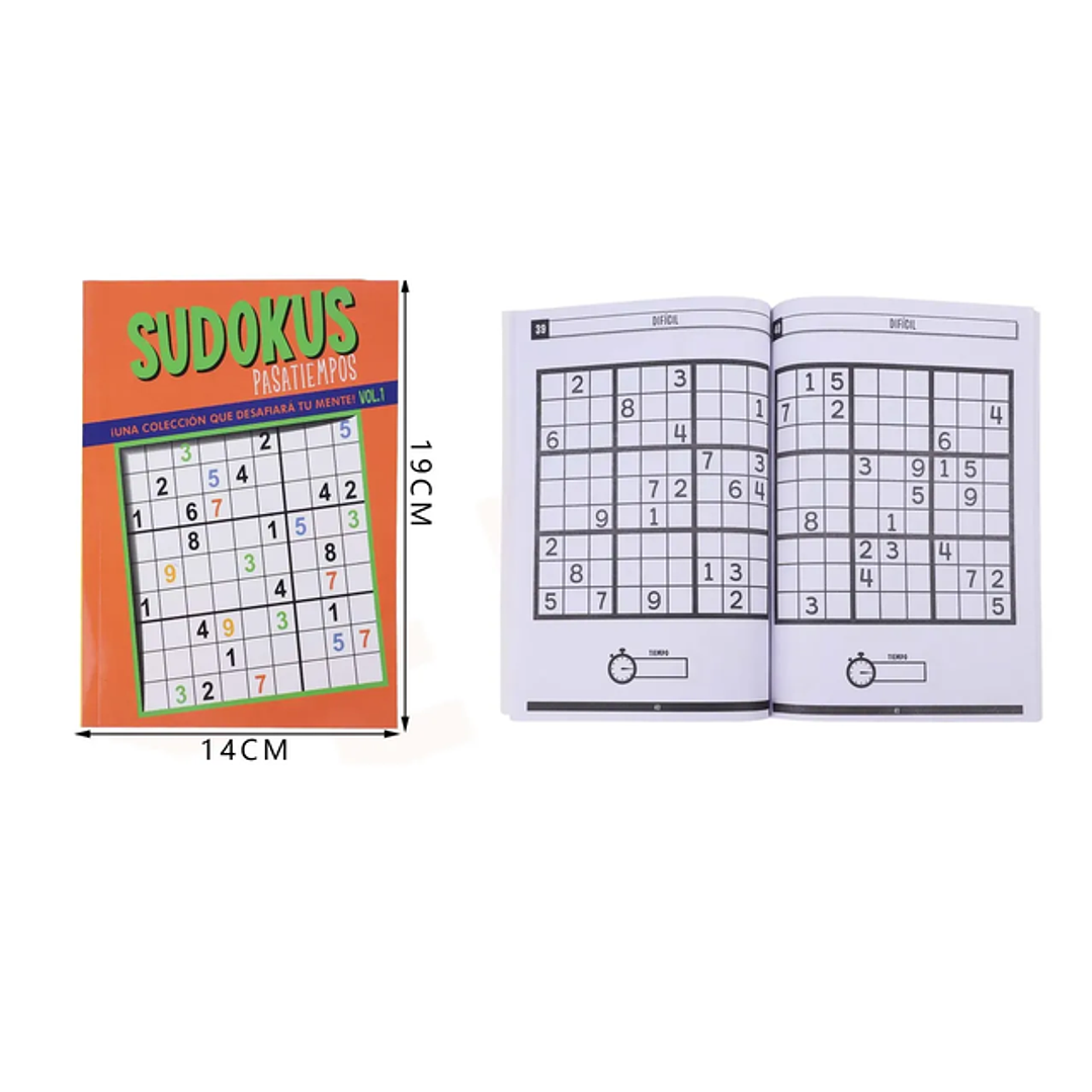 Sudoku 14x19cm 80Hojas 1
