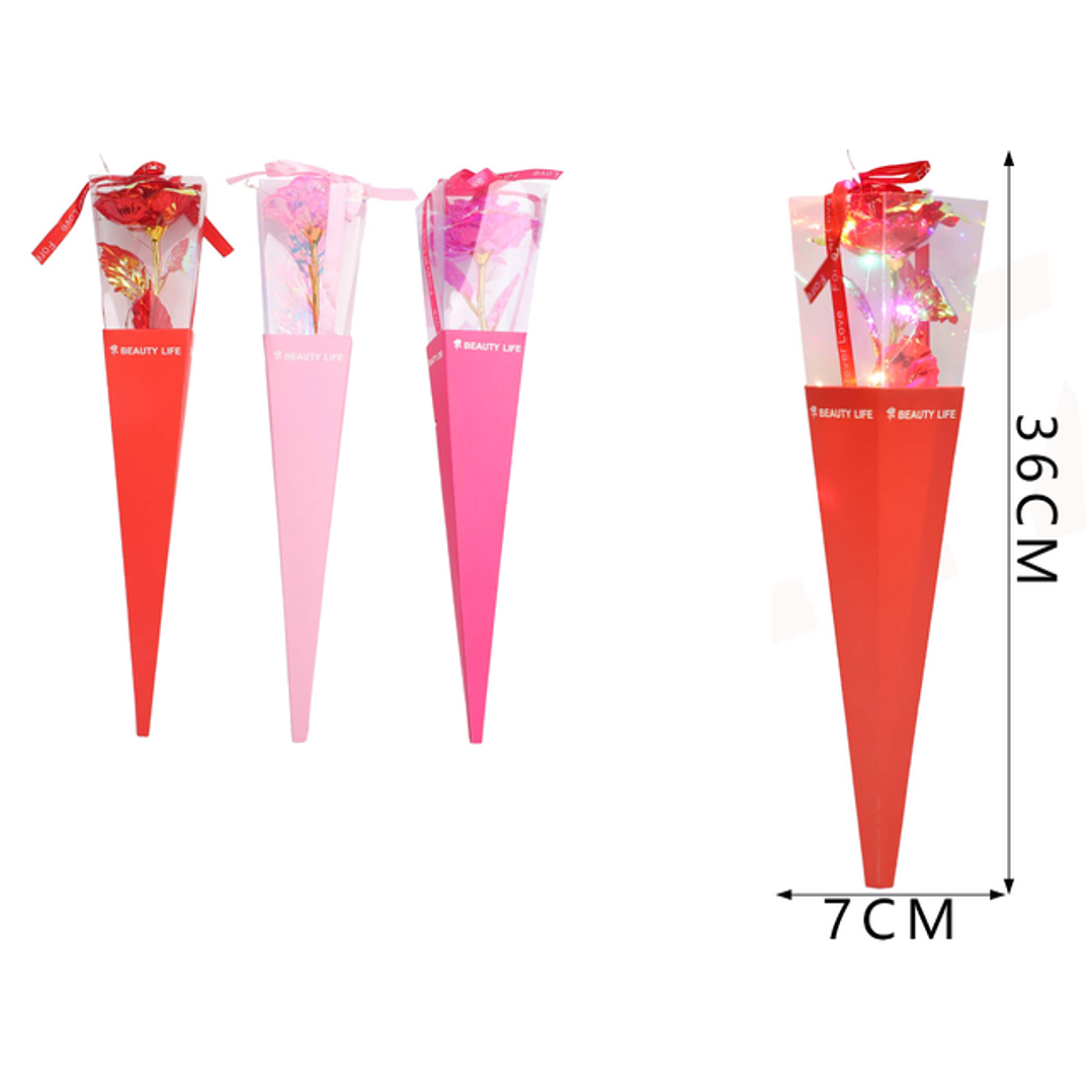 Rosa Led 7x36cm 1