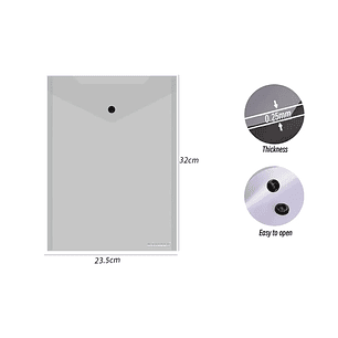 Carpeta Cboton A4 Gris