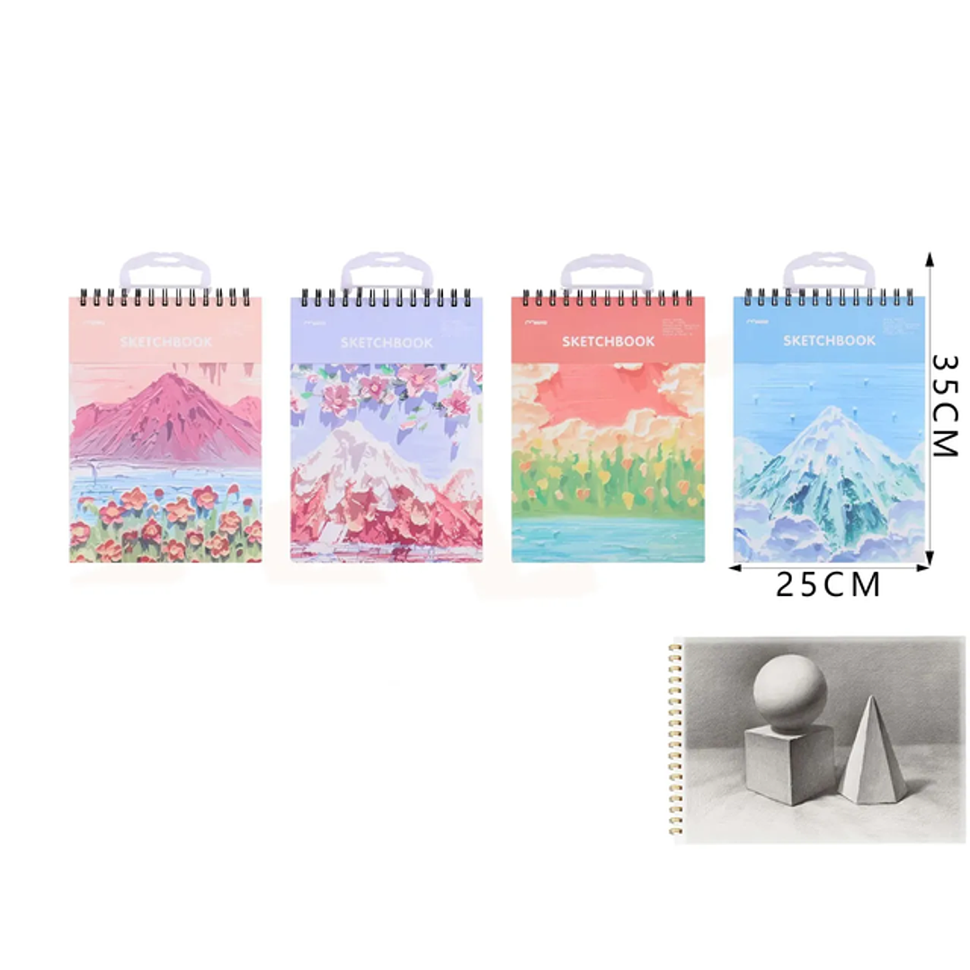 Block de Dibujo Montaña 30Hojas 35x25cm 1