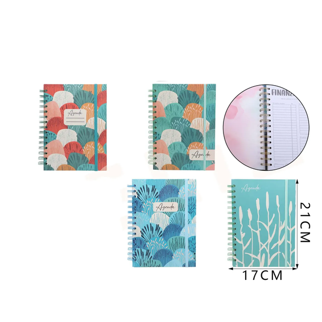 Agenda Patrones 110Hojas A5 1