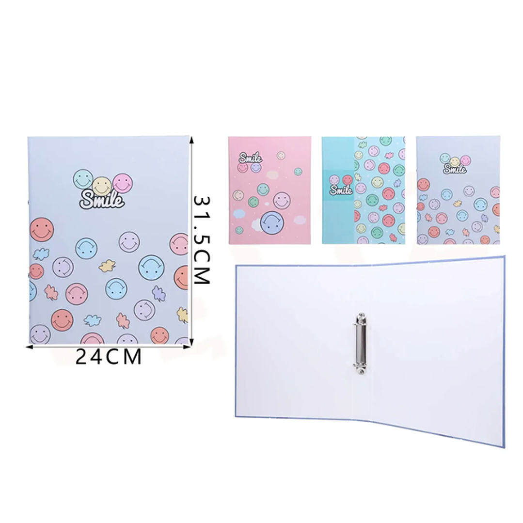 Carpeta Con Anillas Smile A4 1