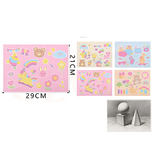 Block de Dibujo Osos 16Hojas 21x29cm