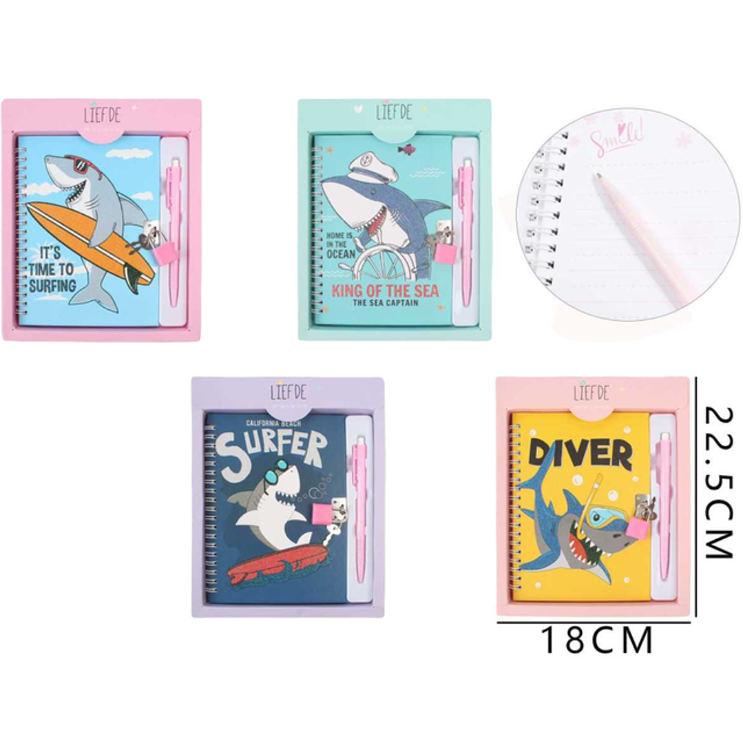 Diario De Vida Tiburon 22518Cm 1