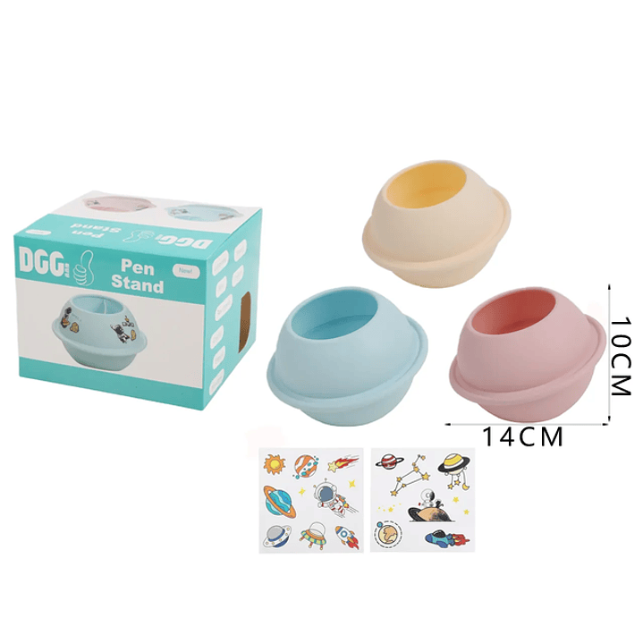 Portalápices Naves 14x10cm 1