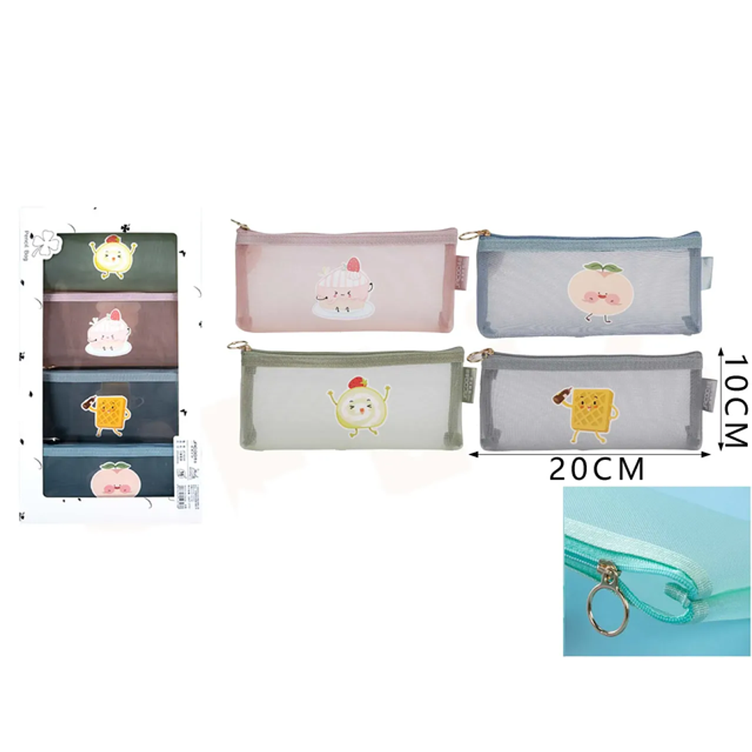 Estuche Triangular Escolar Sweet 20*10cm 1