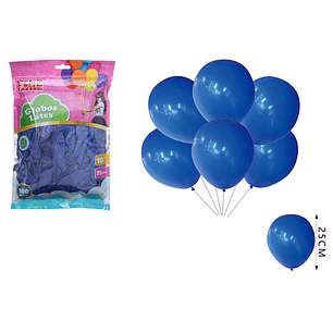 Globos Azul Oscuro 25cm 100pcs
