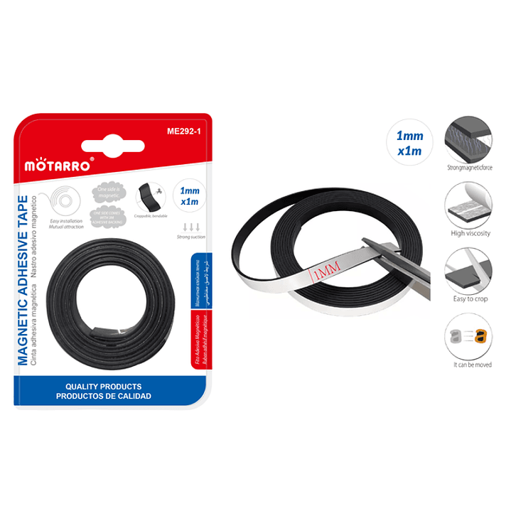 Cinta De Iman Adhesiva 01100Cm 1