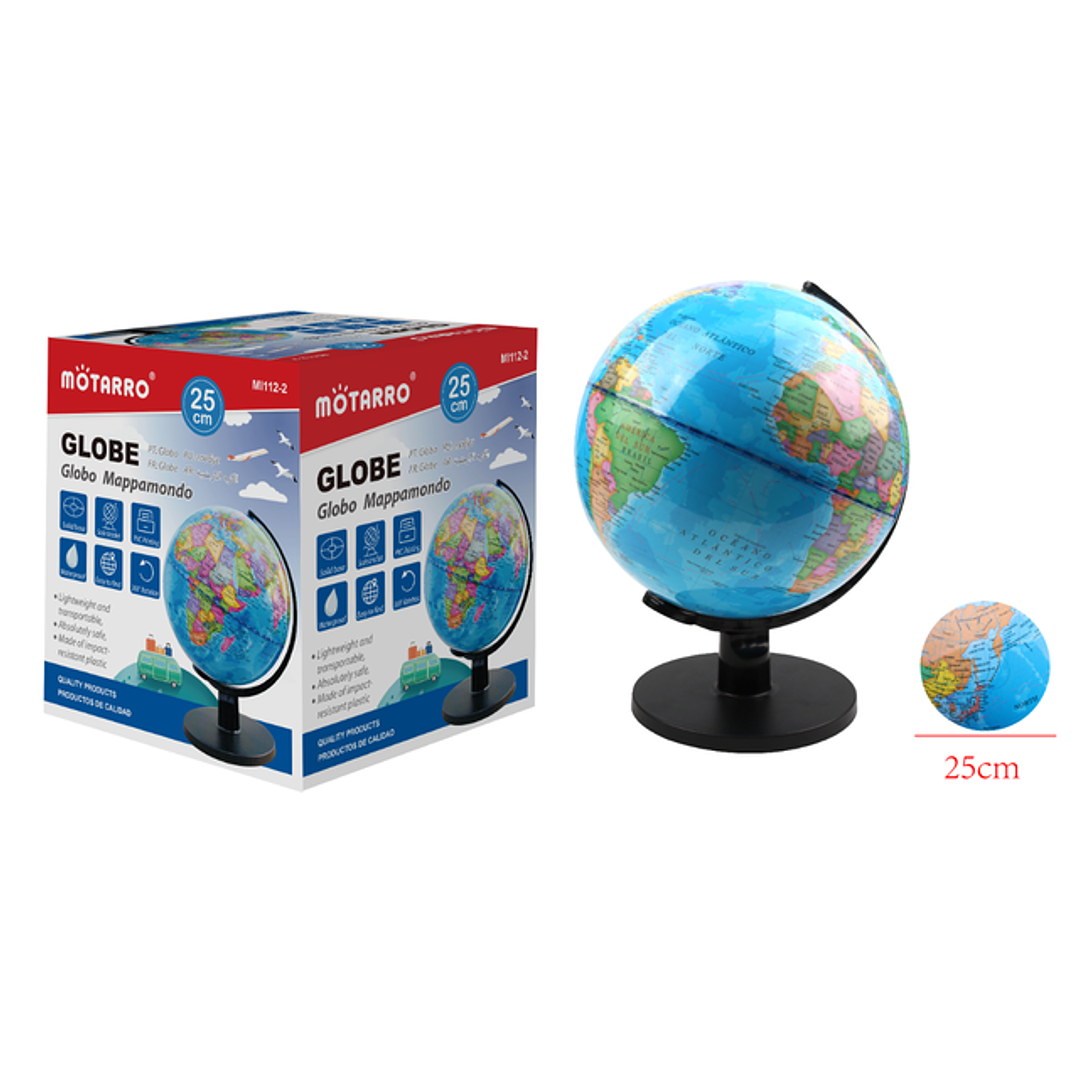 Globo Terráqueo 25cm 1