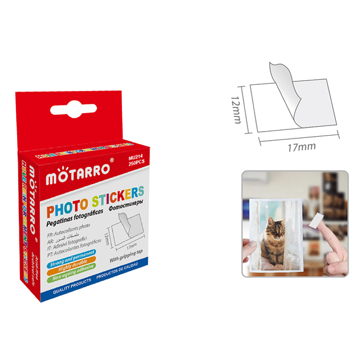 Stickers Para Foto 1217Mm 250Pcs 1