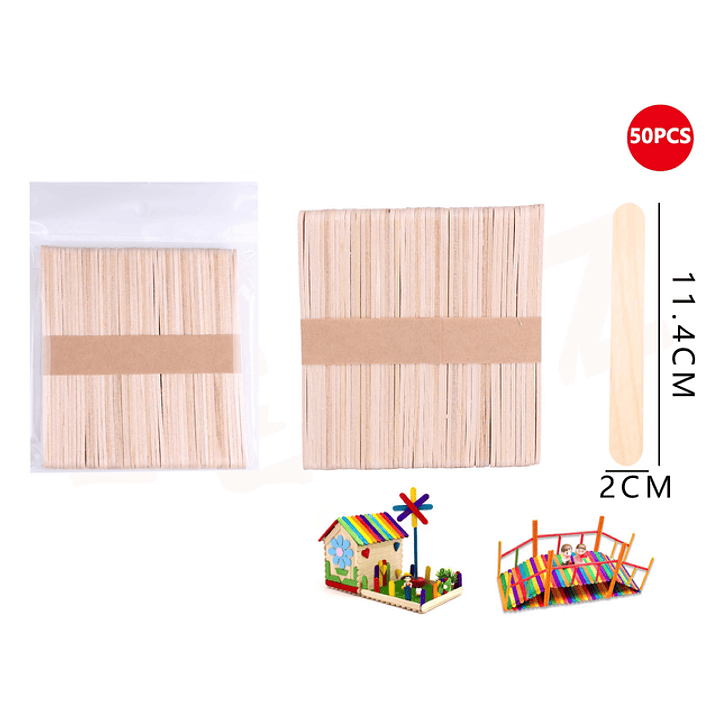 Palo de Helado 11.4x2cm 50pcs 1