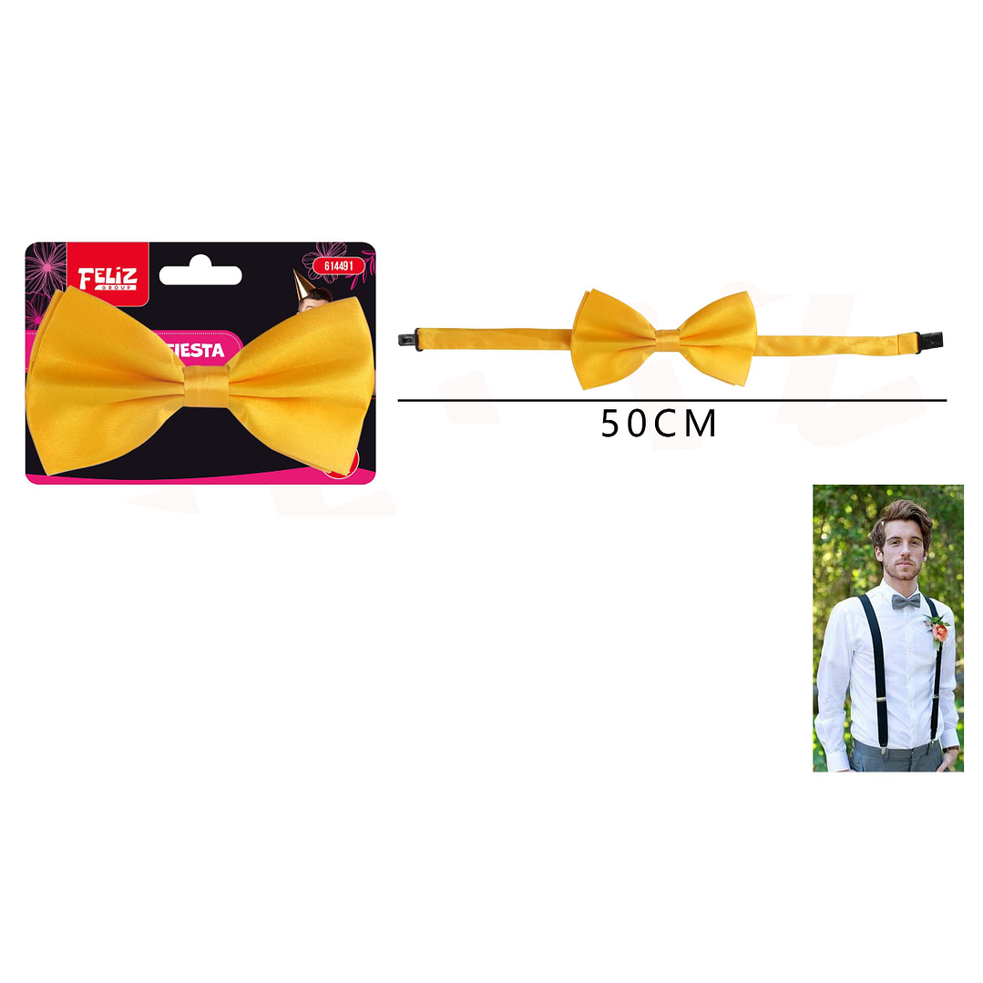 Corbatín Amarrillo 50cm 1