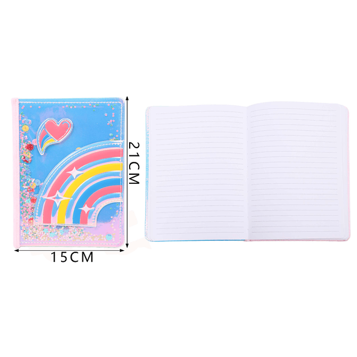 Libreta 80Hojas con Diseño Corazón A5 1