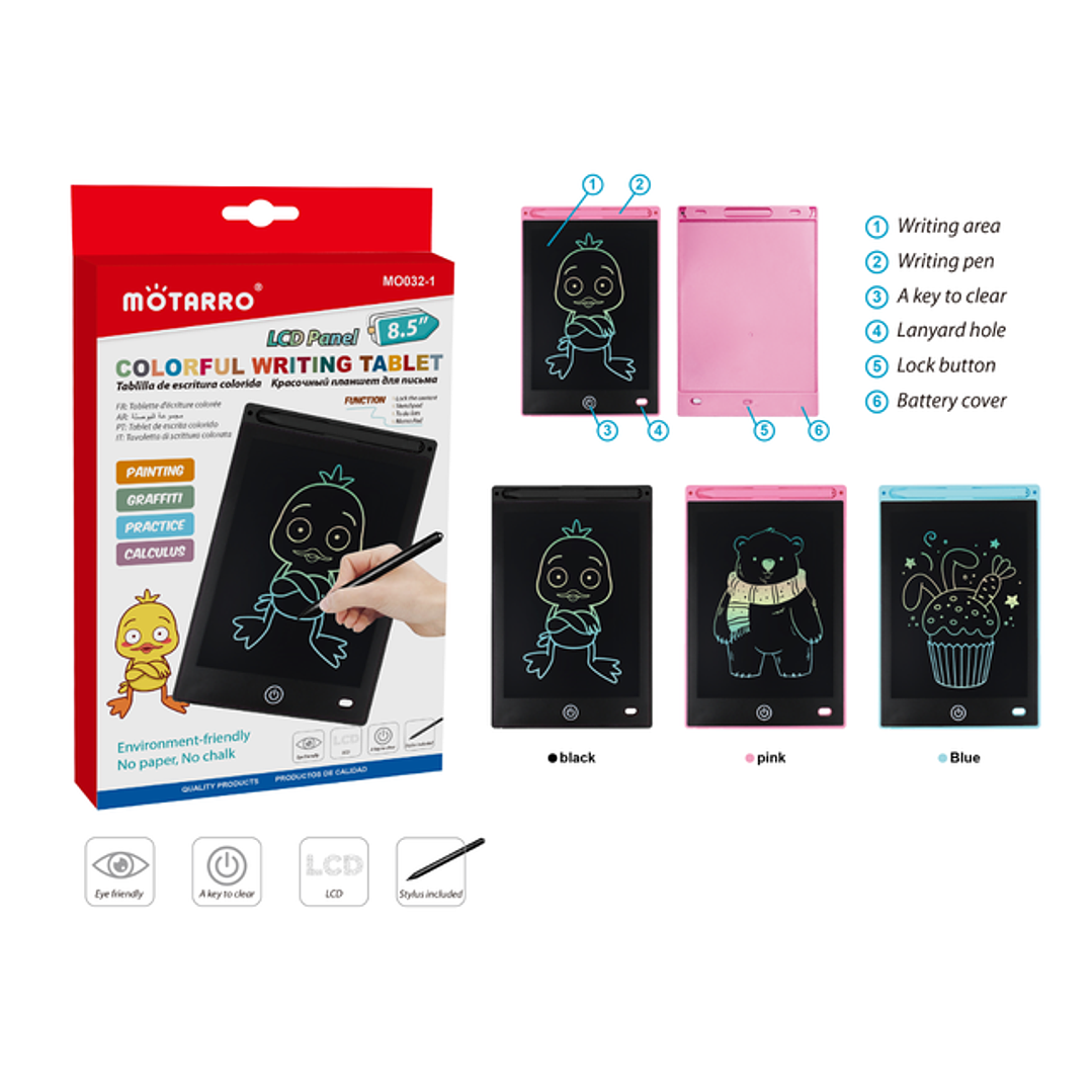 Tablero de Escritura Lcd 8.5