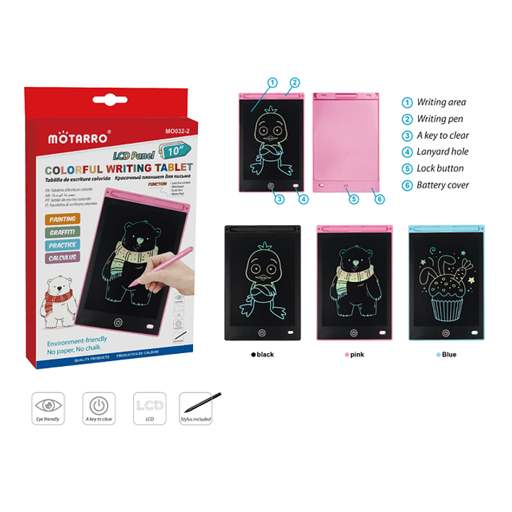 Tablero De Escritura Lcd 10 1