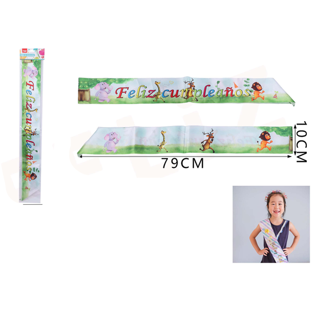 Banda de Cumpleaños Animales 1