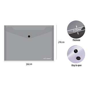 Carpeta Cboton Oficio 36X24Cm