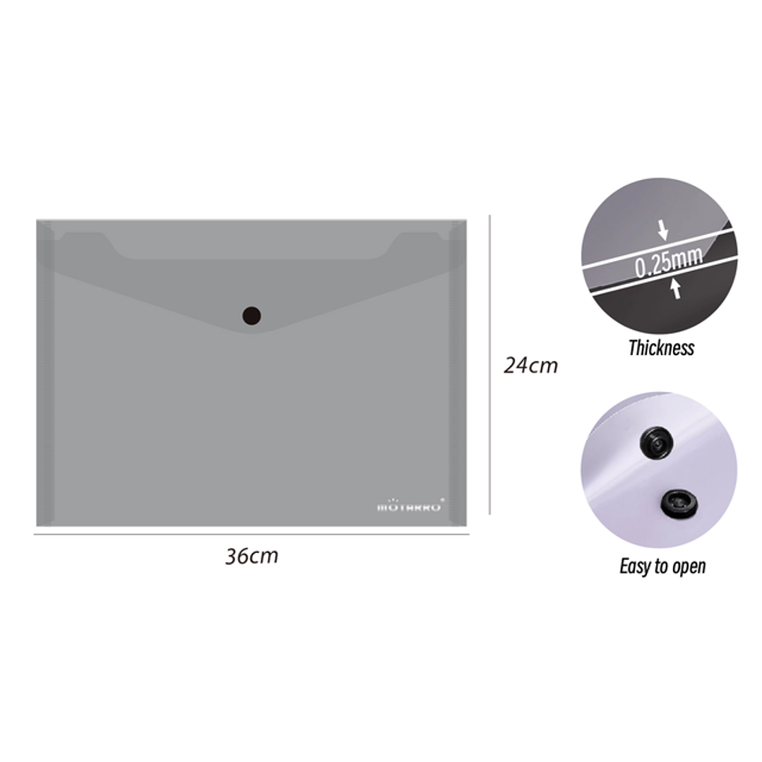 Carpeta Cboton Oficio 36X24Cm 1