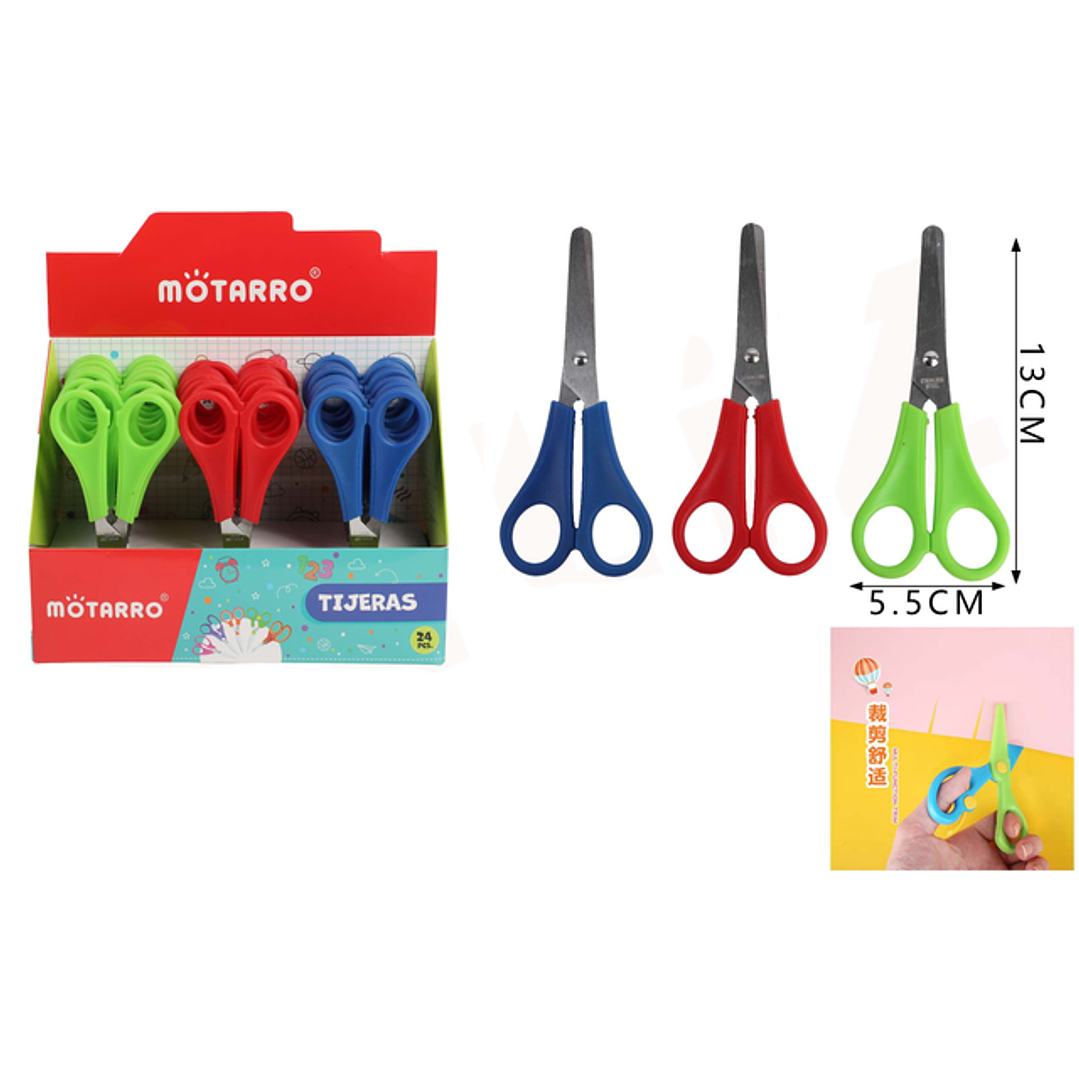 Tijeras Escolar 13cm 1