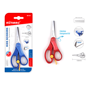 Tijera 130Mm Colores