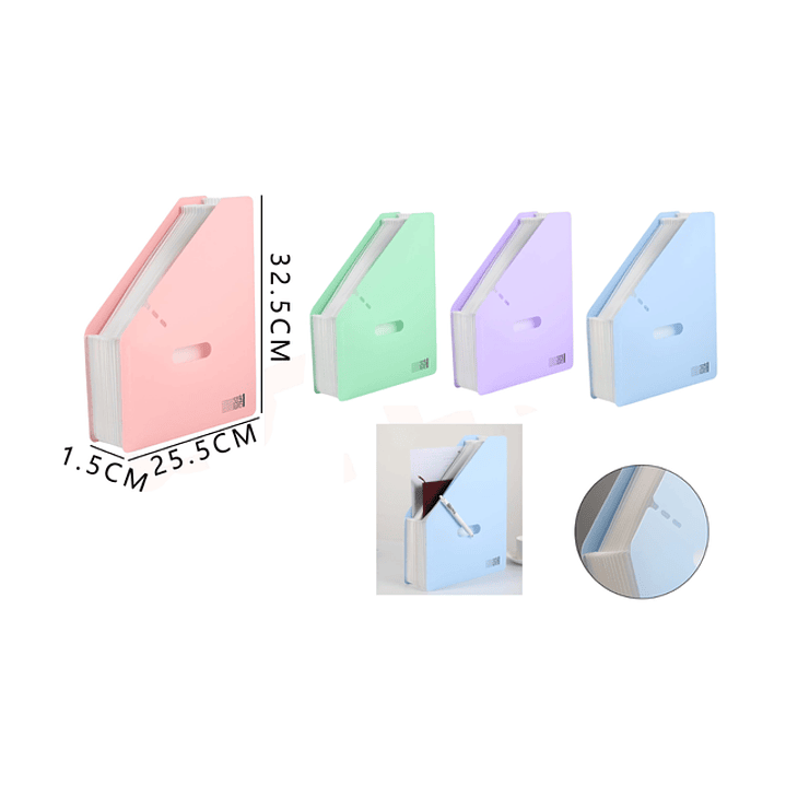 Carpeta Maletín Organizador Vertical 1