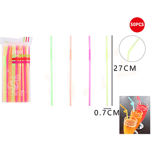 Bombillas de Color 7*270mm 50pcs