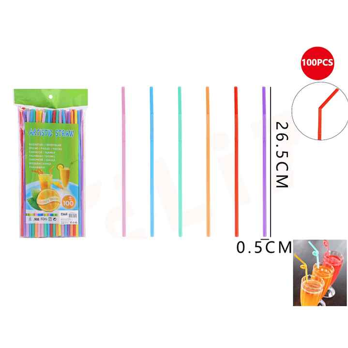 Bombillas De Color 5265Mm 100Pcs 1