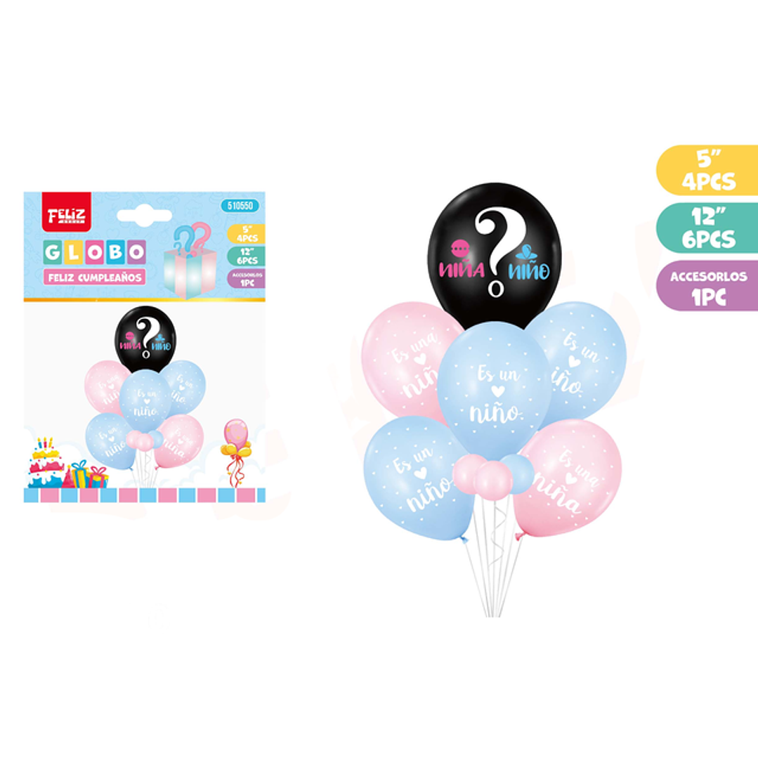 Set de Globos Baby Shower Relevación 11pcs 1