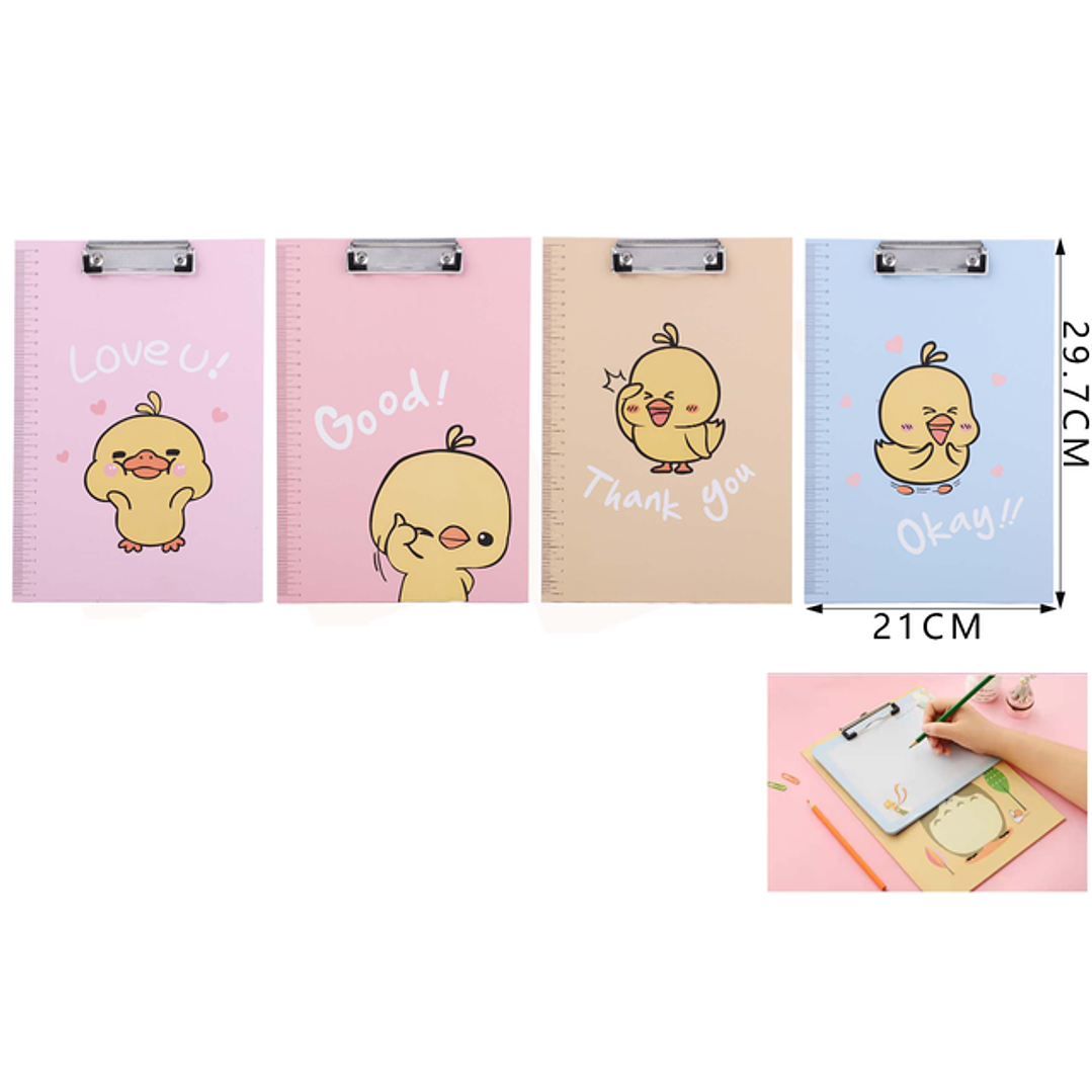 Tablero con Pinza Patito Good A4 1