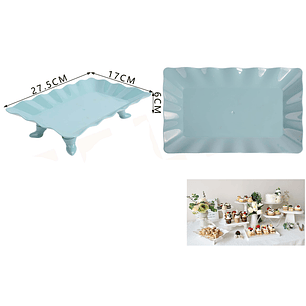 Base Alzadores Para Postres Azul Vintage 275176Cm