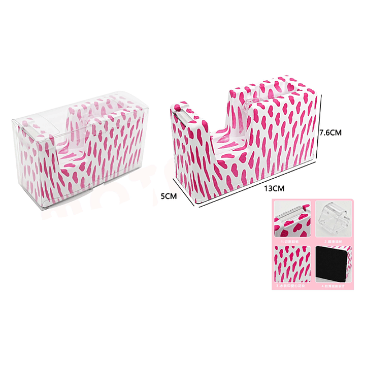 Dispensador de Cinta Corazón 5x13x7.6cm 1