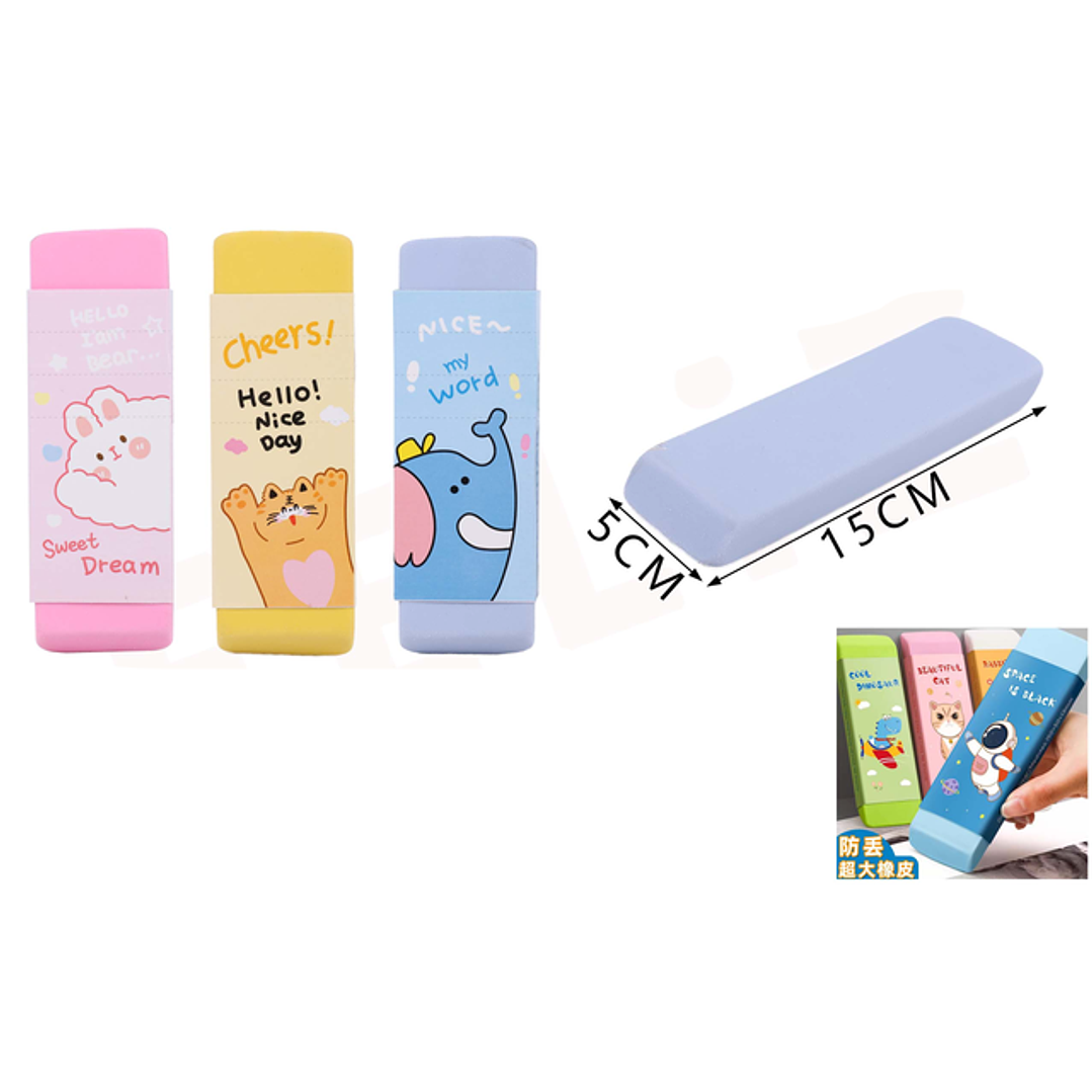 Goma de Borrar Gigante Cute 5*15cm 1