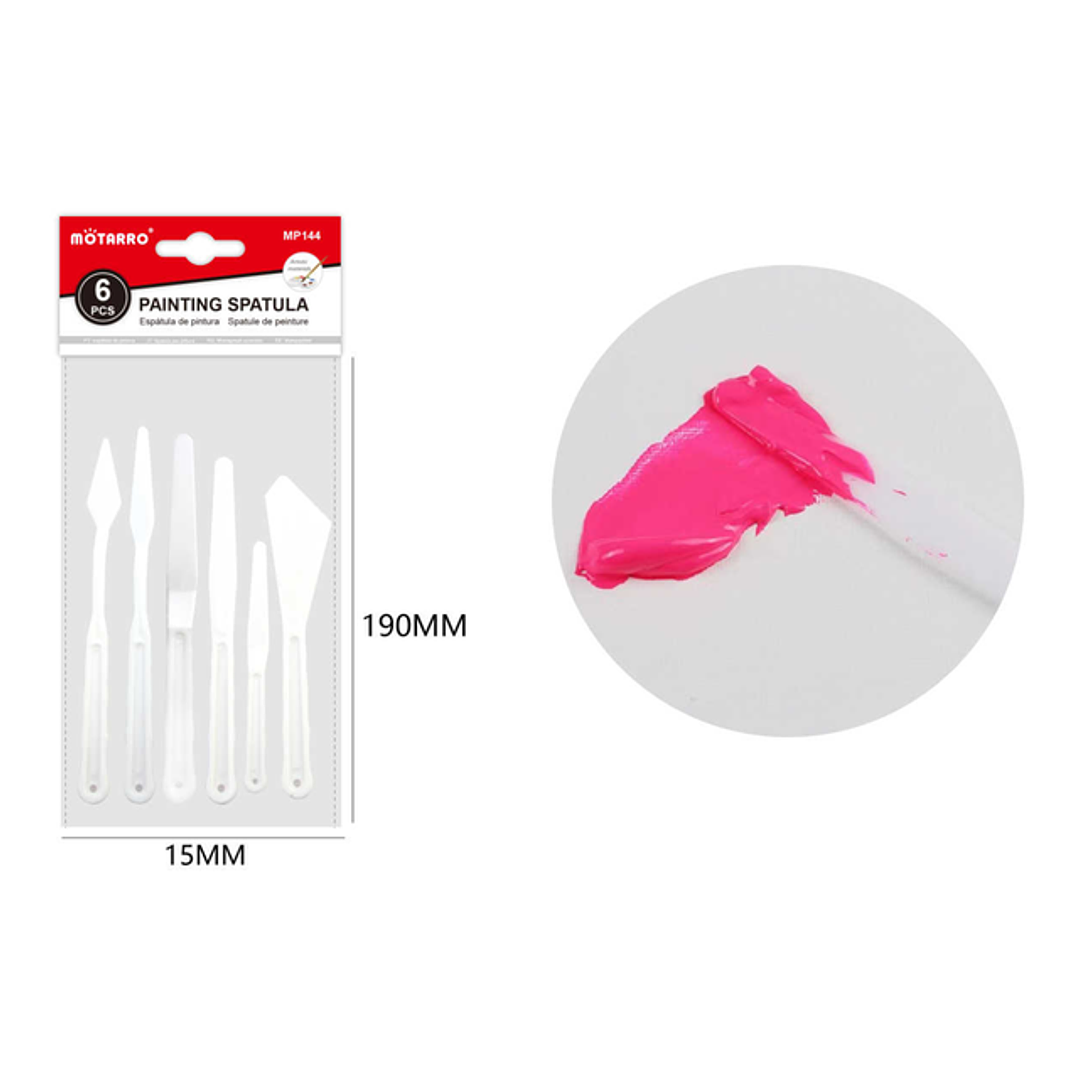 Espatula De Pintura 6Pcs 1
