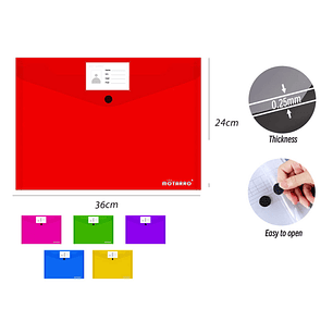 Carpeta Sobre Con Id Fc Con Velcro