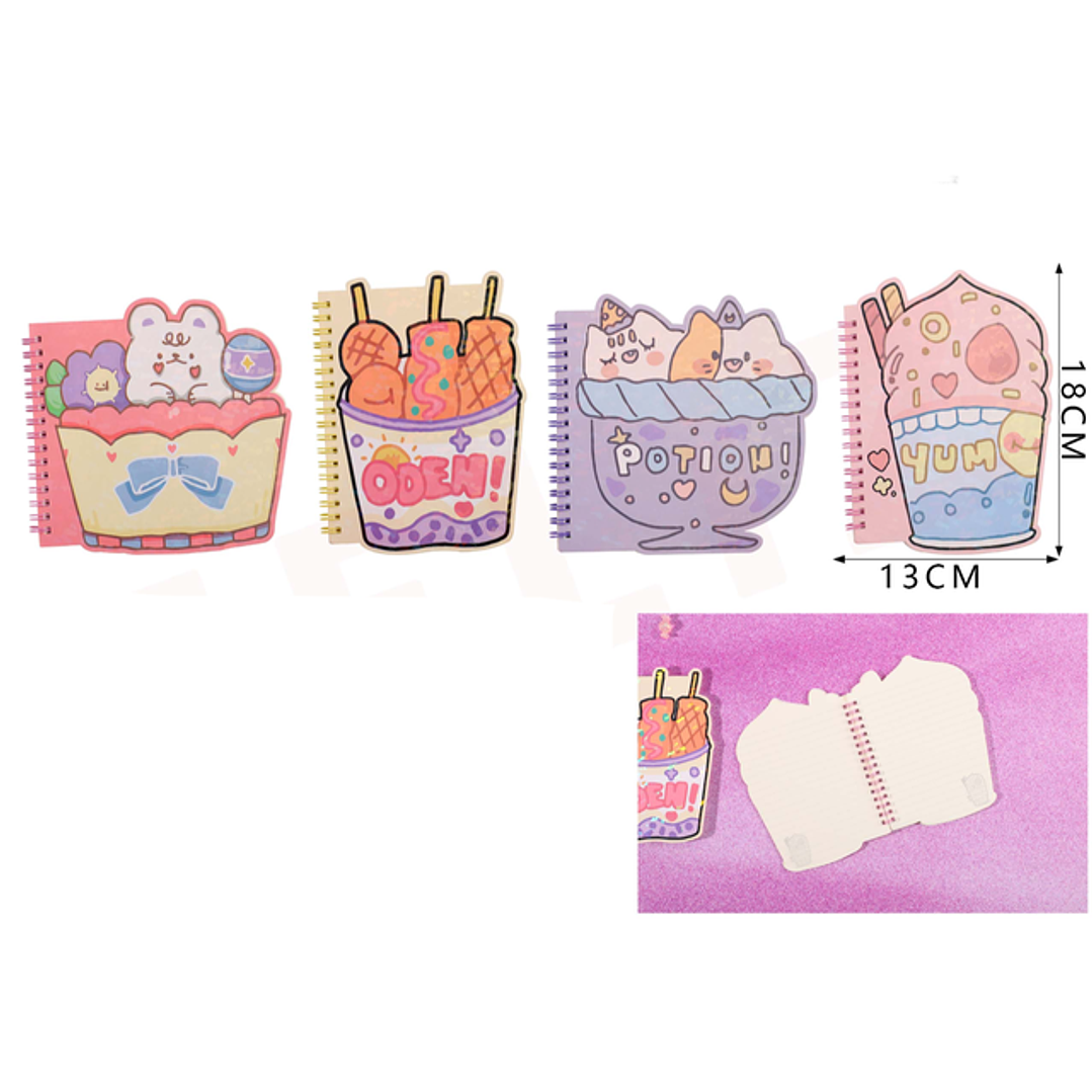 Libreta food 13*18cm 1