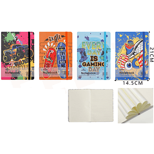 Libreta Deportes 21x14.5cm