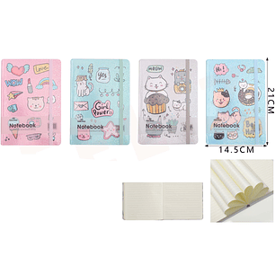 Libreta Cat Power 21x14.5cm