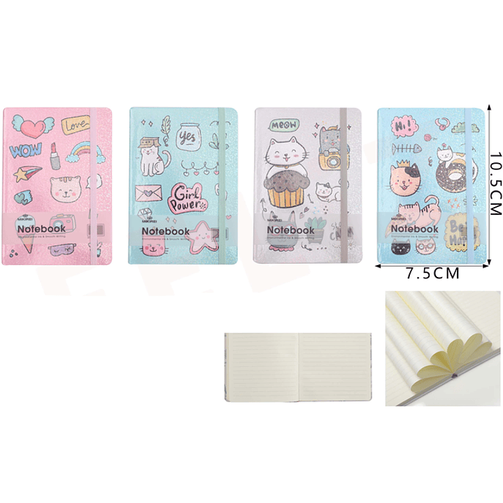 Libreta Cat Power 10.5x7.5cm 1