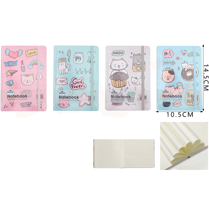 Libreta Cat Power 14.5x10.5cm 1