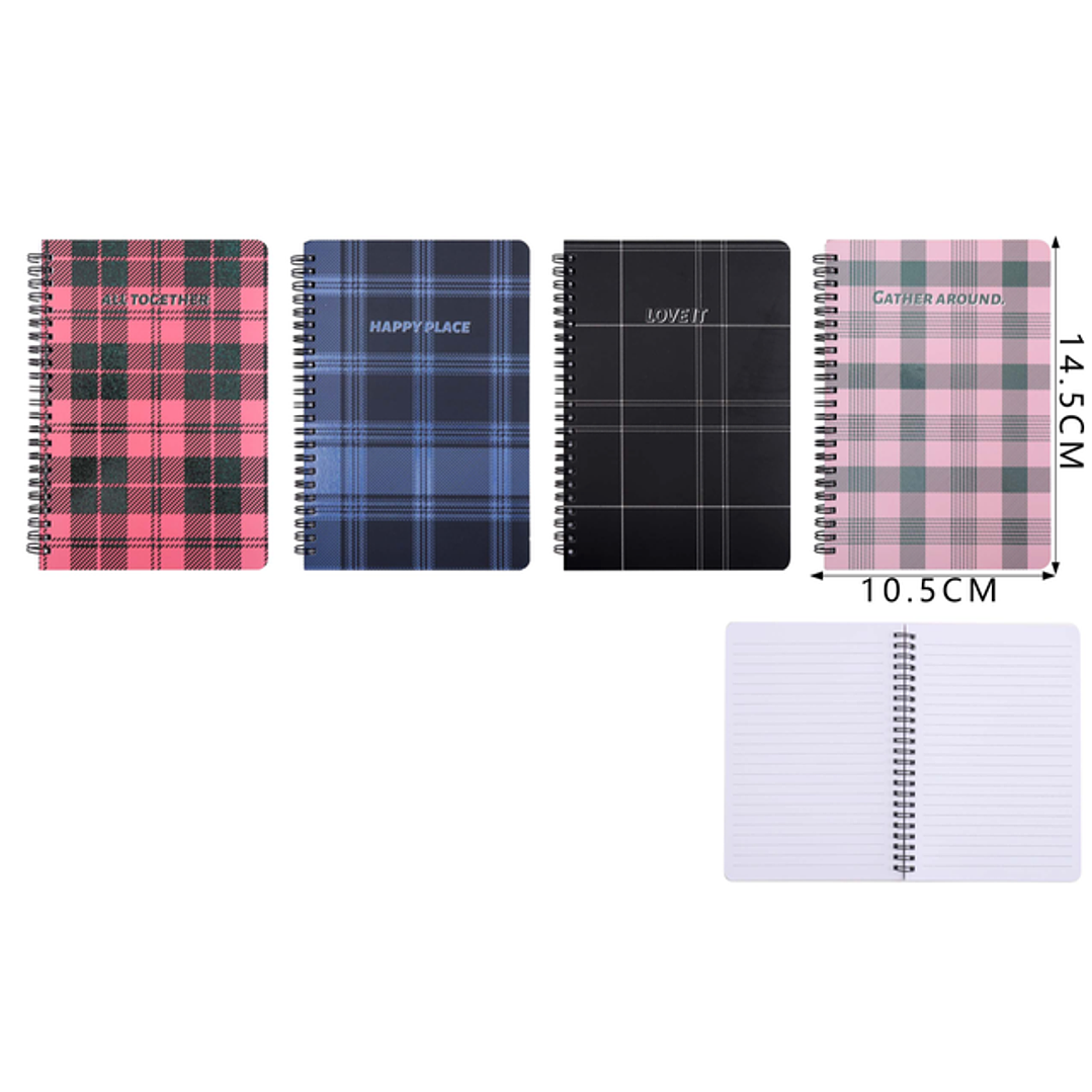 Libreta Cuadro escocés 14.5x10.5cm 1
