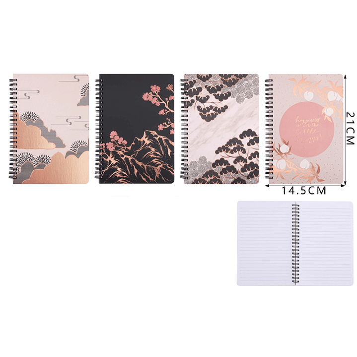 Libreta Paisajes Tradicionales – 21×14.5 cm, A5, 60 Hojas 1