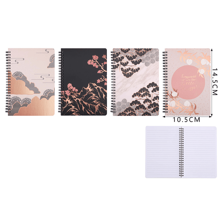 Libreta de Notas Paisajes Tradicionales – 14.5×10.5 cm, 60 Hojas 1