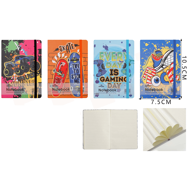 Libreta Deportes 10.5x7.5cm 1