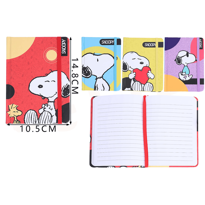 Libreta Snoopy 14.8*10.5Cm 1