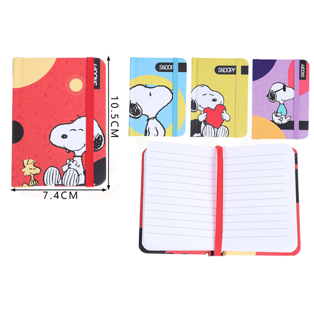 Libreta 100Hojas Snoopy A7 1