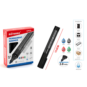 Plumones en caja multicolor 12PCS