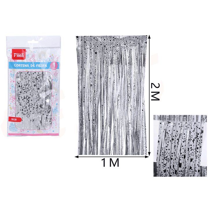 Cortina Estrella Blanco 12M 1