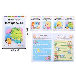 Libro de Aprendizaje Infantiles Inteligencia 3